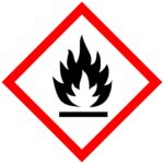 piktogram bezpieczeństwa substancja łatwopalna